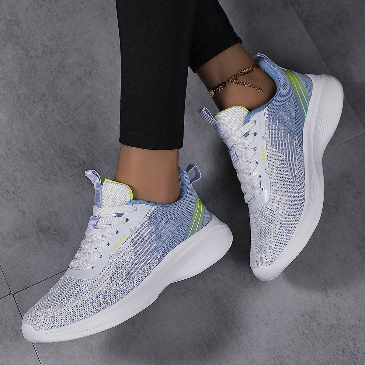 Damen Leichte und atmungsaktive Sneakers für sportliche Aktivitäten