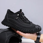 Damen sportliche Sneakers mit griffiger Laufsohle und flexiblem, strapazierfähigem Obermaterial R&B