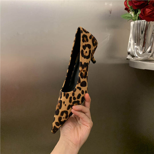 Damen modische spitze Pumps mit elegantem Absatz R&B