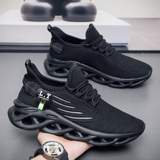 Damen sportliche und atmungsaktive Laufschuhe mit innovativem Dämpfungssystem R&B