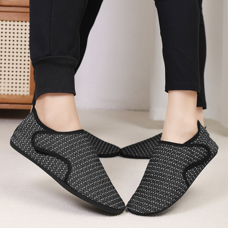 Damen Hausschuhe mit rutschfester Sohle und atmungsaktivem Mesh-Obermaterial