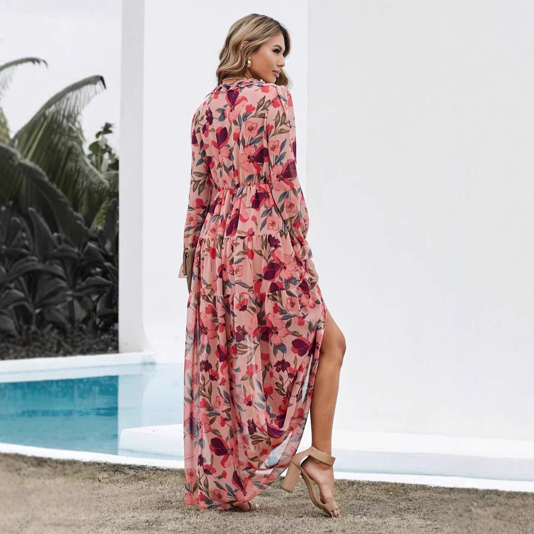 Damen Maxikleid R&B