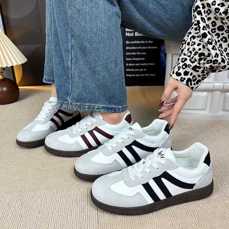 Damen Sportliche Sneaker mit rutschfester Laufsohle und atmungsaktivem Obermaterial