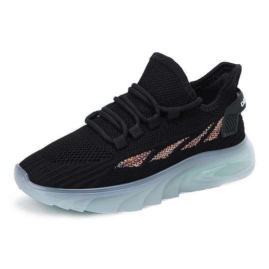Damen Sportliche Freizeit Sneakers mit atmungsaktiver Mesh-Oberfläche und dämpfender Sohle R&B