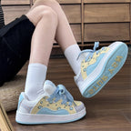 Damen Sportliche Sneakers mit verspieltem Design und atmungsaktiver Struktur