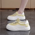 Damen Trendige Chunky Sneaker mit atmungsaktivem Netzmaterial und stabiler Sohle R&B