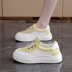 Damen Trendige Chunky Sneaker mit atmungsaktivem Netzmaterial und stabiler Sohle R&B