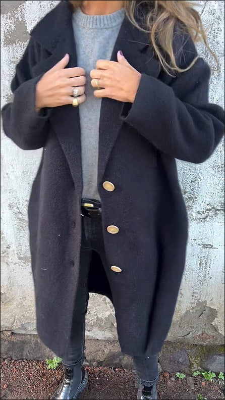Femme Cozy Oversized Wollmischung Mantel R&B