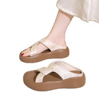 Damen Bequeme Riemchen-Sandaletten mit dämpfendem Fußbett und modischem Design R&B