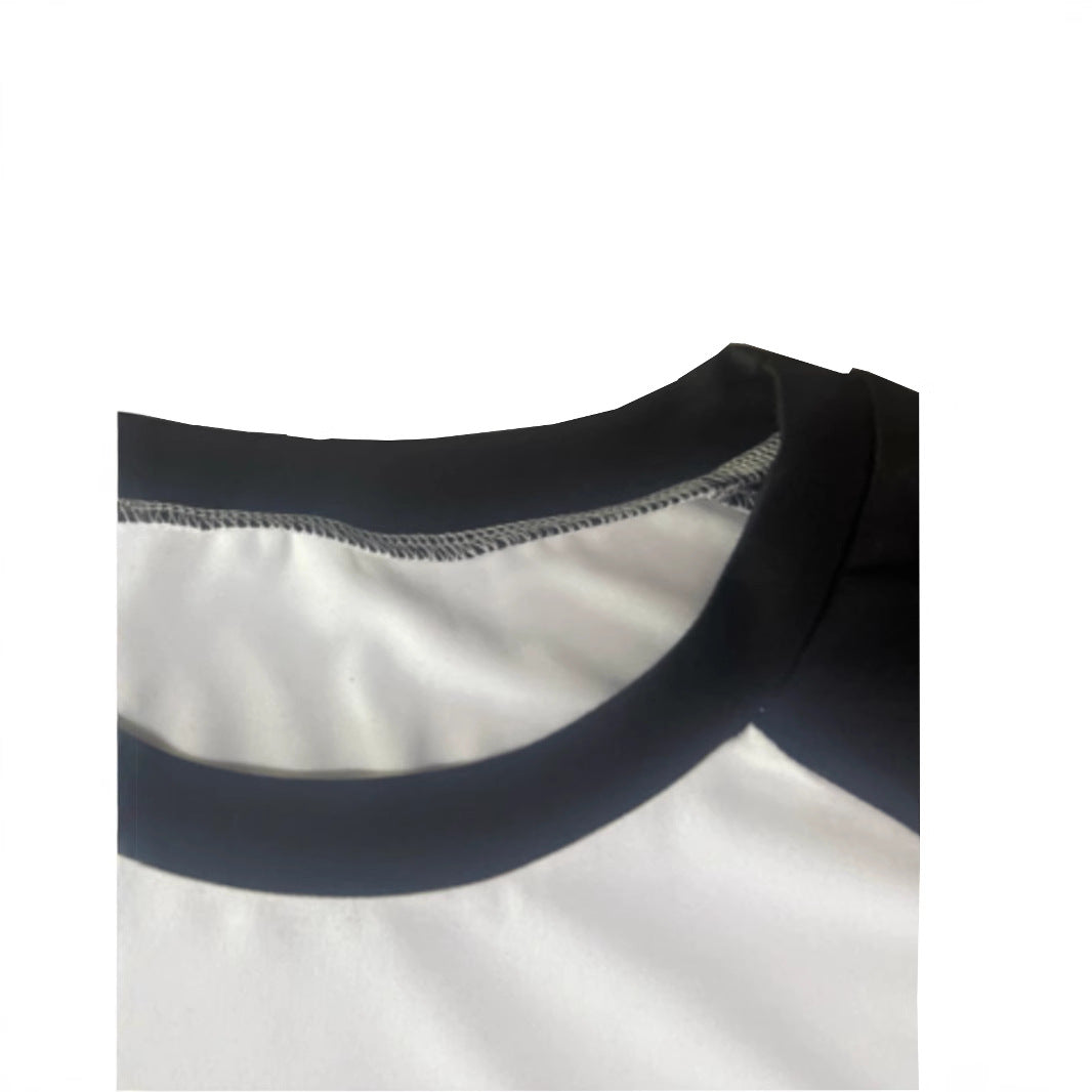 Damen lässiger Raglan-Pullover aus weichem Baumwollmix mit Rundhalsausschnitt R&B