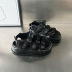Damen Sportliche Sandalen mit verstellbaren Riemen und dämpfender Sohle R&B