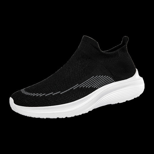 Damen Atmungsaktive Sport Sneakers mit flexiblem Strick-Obermaterial R&B
