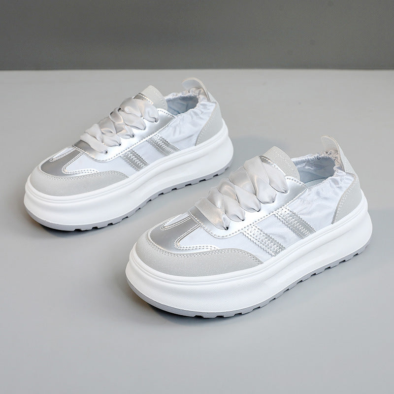 Damen Komfortable Chunky Sneakers mit atmungsaktiver Mesh-Oberfläche R&B