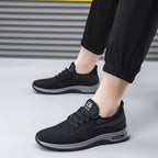 Damen Sportliche Freizeitsneaker mit atmungsaktiver Mesh-Oberfläche und dämpfender Sohle R&B