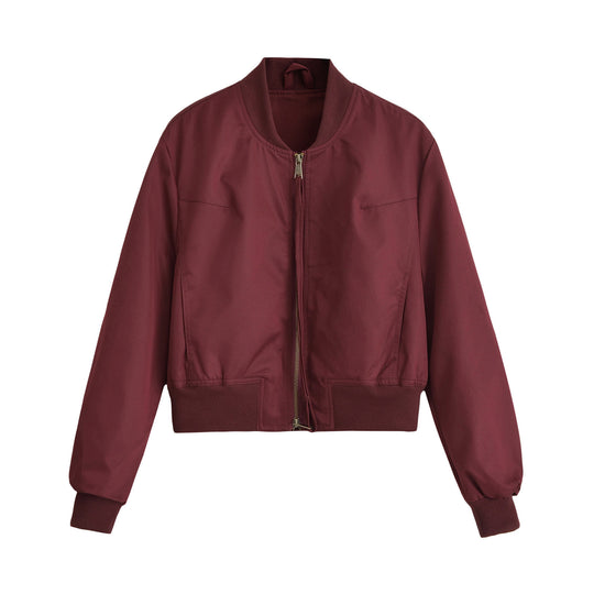 Damen modische Kurzjacke mit elastischem Bündchen R&B