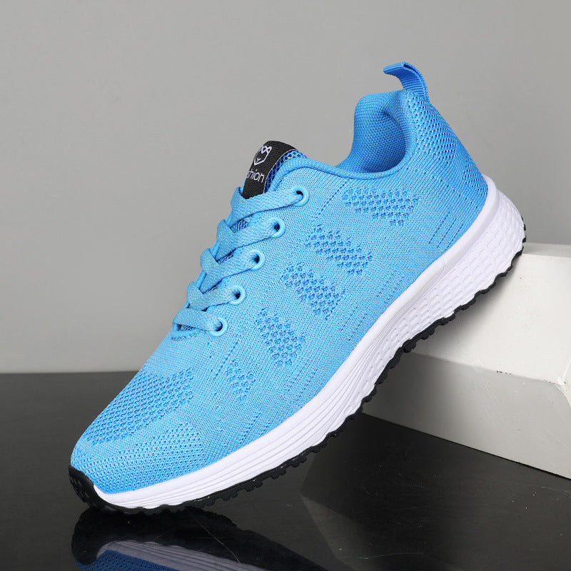 Damen Leichte und atmungsaktive Sport Sneakers mit flexibler Laufsohle R&B