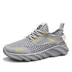 Damen atmungsaktive Mesh-Sneaker mit flexiblem Sohlen-Design