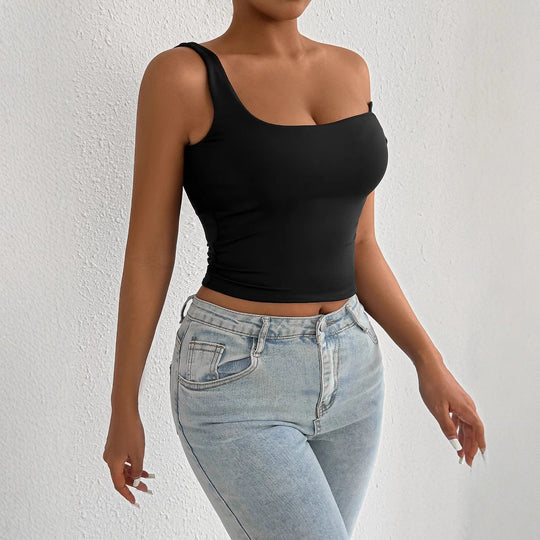 Damen Off-Shoulder Körperoberteil mit figurbetontem Schnitt R&B