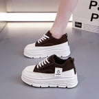 Damen Modische Chunky Sneakers mit erhöhtem Komfort und rutschfester Sohle R&B