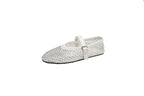 Damen Funktions-Ballerinas mit strassbesetztem Obermaterial R&B