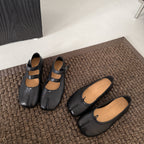 Damen Elegante Ballerinas mit modischem Riemchen und komfortabler Innensohle R&B