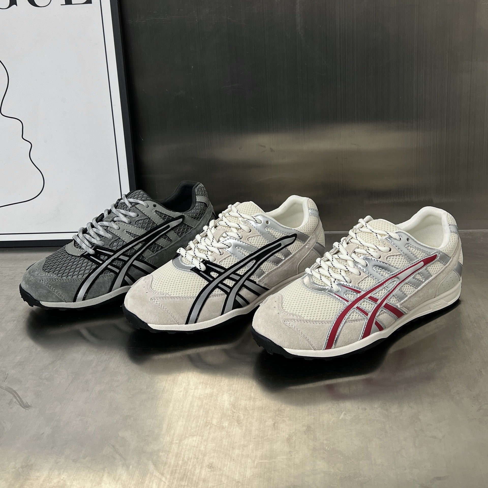 Damen Sportliche Laufschuhe mit atmungsaktiver Mesh-Oberfläche und stoßdämpfendem Fußbett R&B