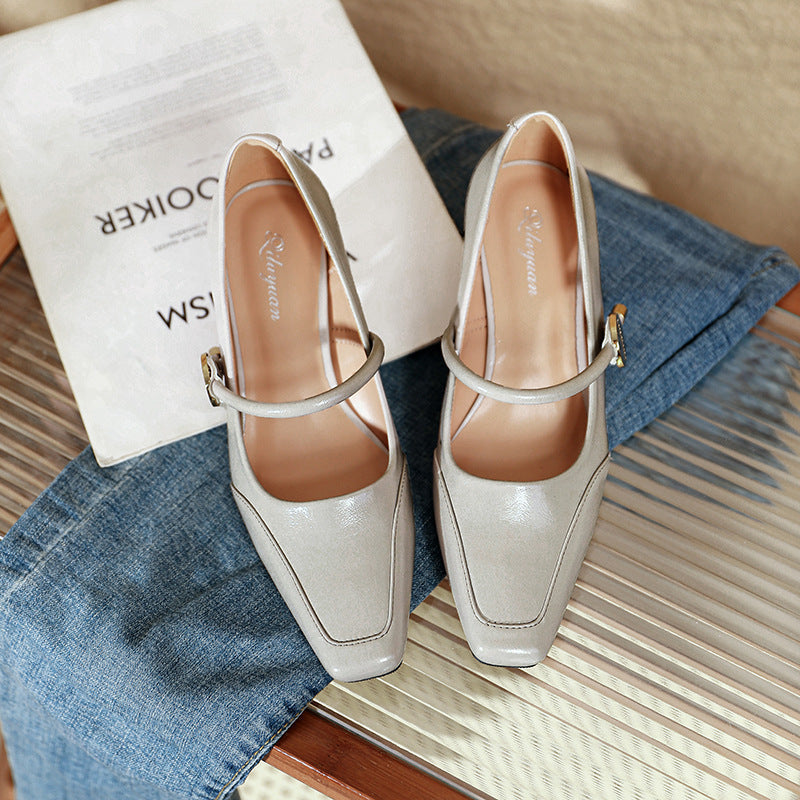 Damen elegante und bequeme Pumps mit verstellbarem Rahmen