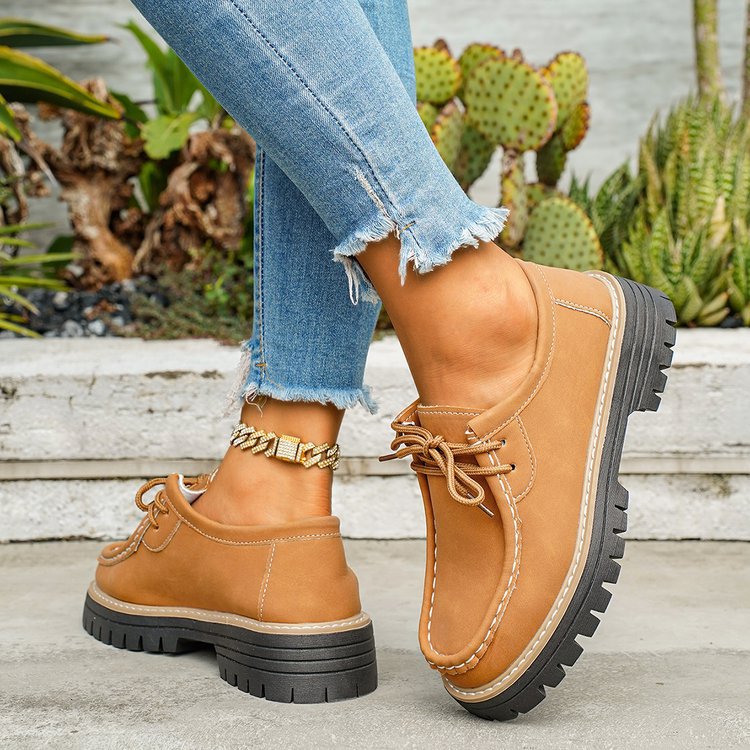 Damen Komfortable Walking-Schuhe mit stabiler Profilsohle und lässigem Design R&B