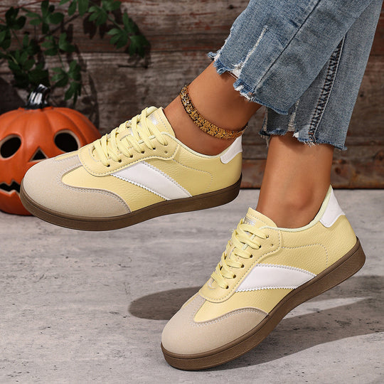 Damen Sportliche Sneaker im Retro-Design R&B