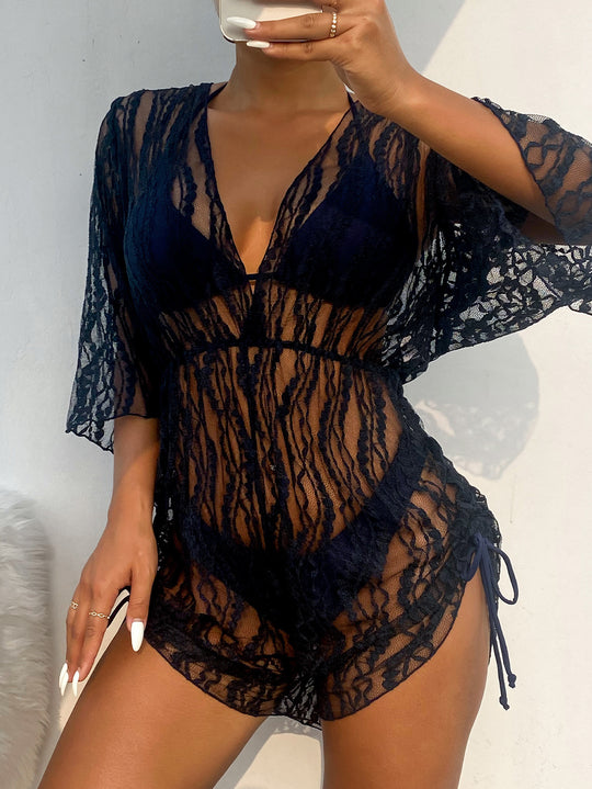 Damen Strand-Latzkleid R&B