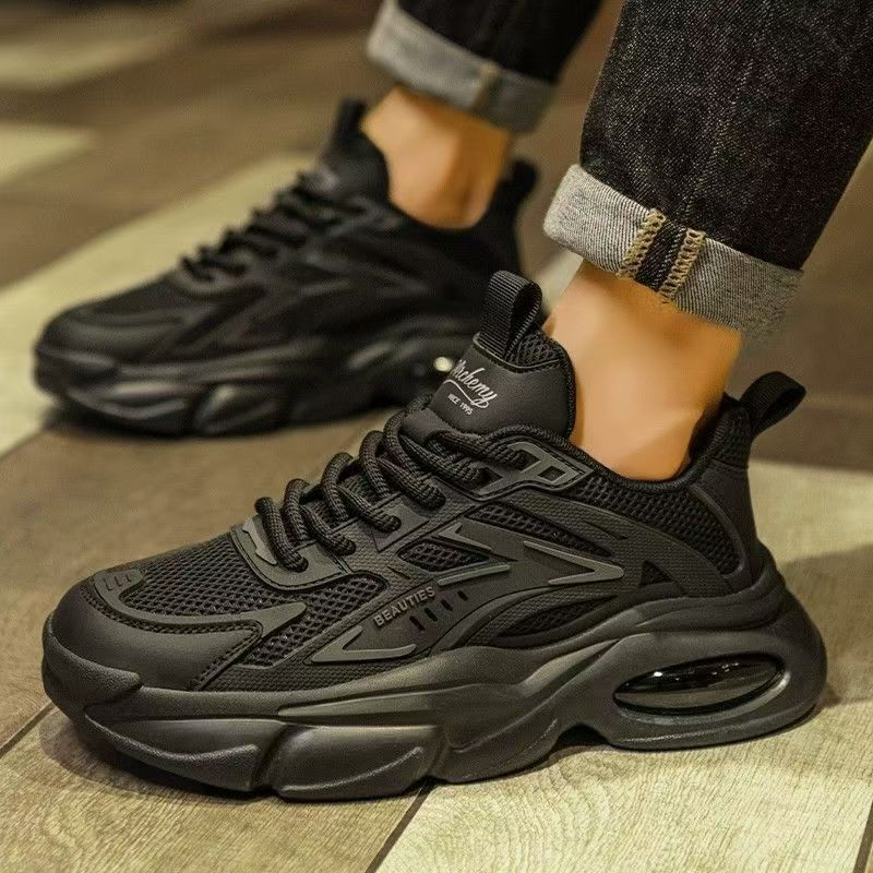 Damen Lauf-Sneaker mit stoßdämpfender Sohle und atmungsaktivem Obermaterial