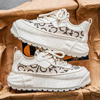 Damen Chunky Sneakers mit einzigartigem Design und gepolsterter Laufsohle R&B