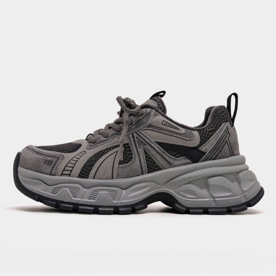 Damen Sportliche Mesh-Laufschuhe mit dämpfender Sohle und atmungsaktivem Design R&B