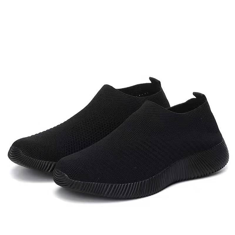 Damen luftige Slip-On Sneakers mit atmungsaktivem Design R&B