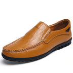 Herren Elegante und komfortable Mokassins aus weichem Leder R&B