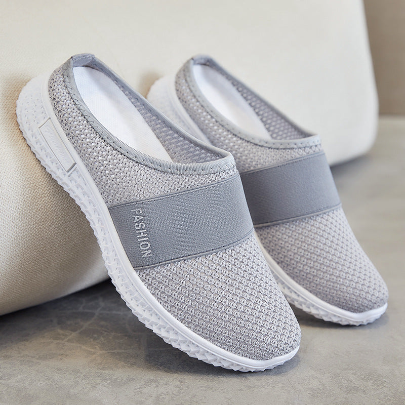 Damen Modische und atmungsaktive Clogs mit elastischer Bänder von R&B