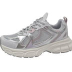 Damen sportive Sneakers mit atmungsaktiver Mesh-Oberfläche und weicher Dämpfung R&B