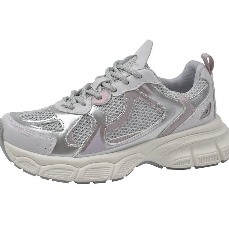 Damen sportive Sneakers mit atmungsaktiver Mesh-Oberfläche und weicher Dämpfung R&B