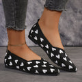 Damen modische Slipper mit Herzmuster