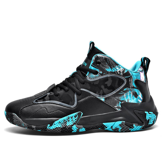 Damen Sportliche High-Top Basketball-Sneakers mit rutschfester Sohle und innovativem Dämpfungssystem R&B