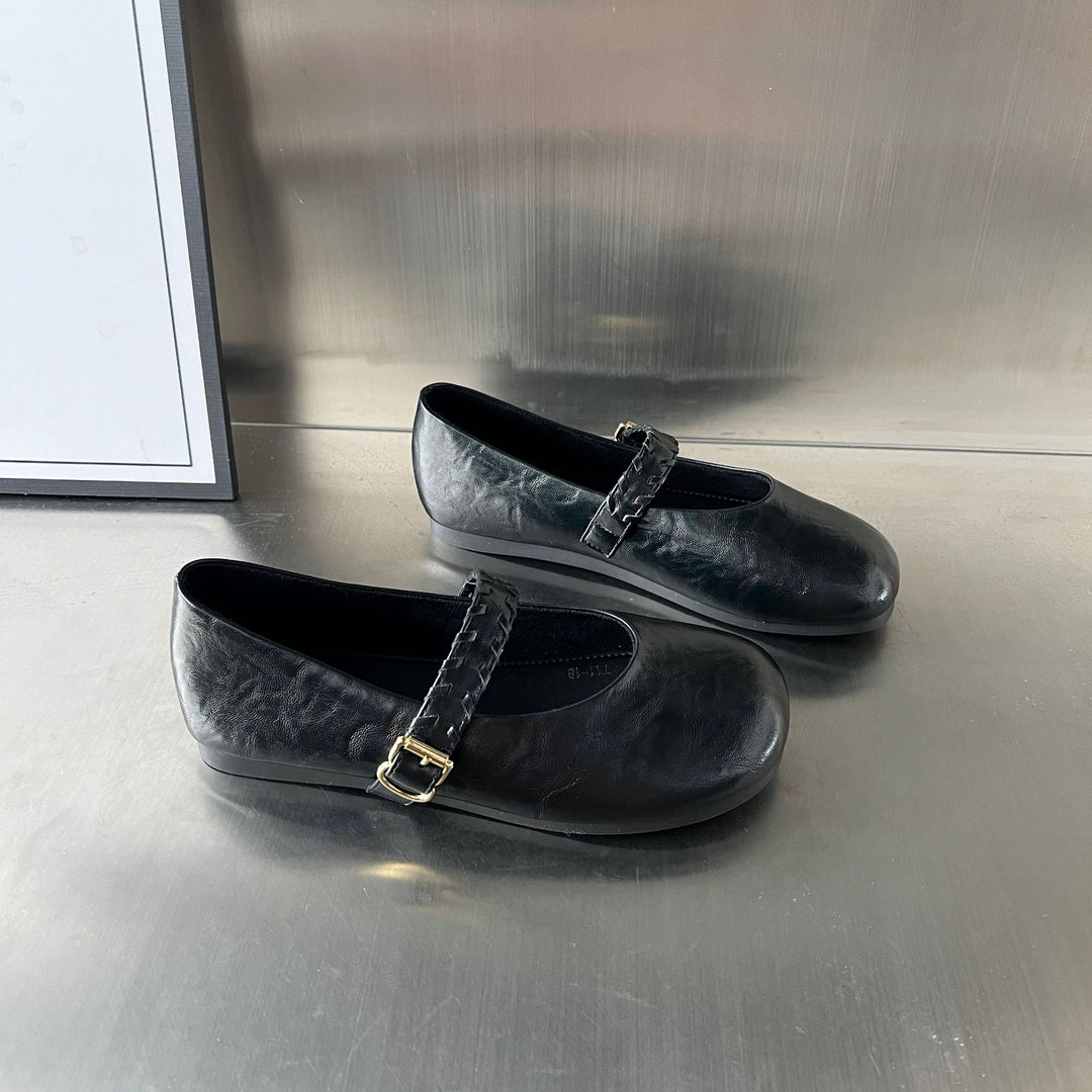 Damen Ballerinas mit elegantem Riemen und komfortabler Innensohle R&B