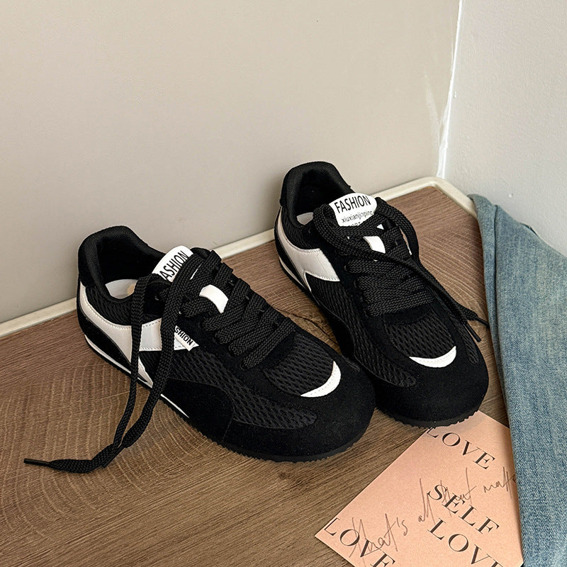 Damen sportliche Sneakers mit atmungsaktivem Obermaterial R&B