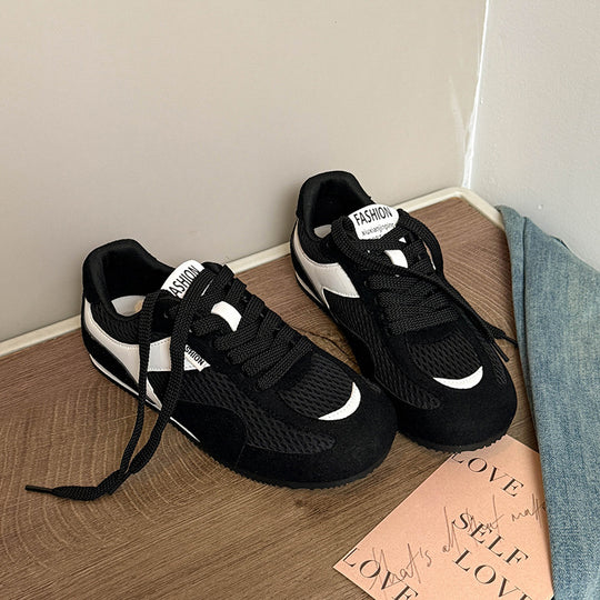 Damen sportliche Sneakers mit atmungsaktivem Obermaterial R&B