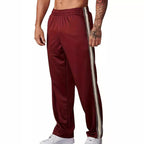 Herren Sportliche Freizeithose mit seitlichem Streifen R&B