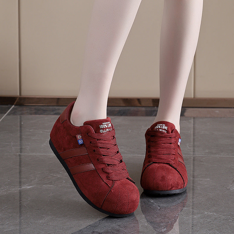 Damen Sneaker aus Rauleder mit komfortablem Fußbett R&B