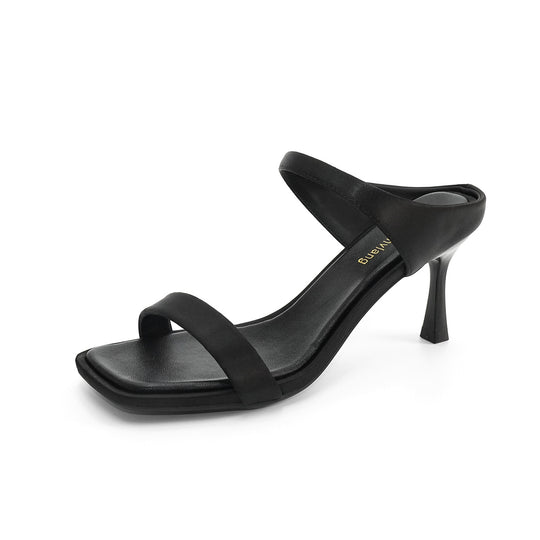 Damen elegante Slingback-Pumps mit modischem Leopardenmuster R&B