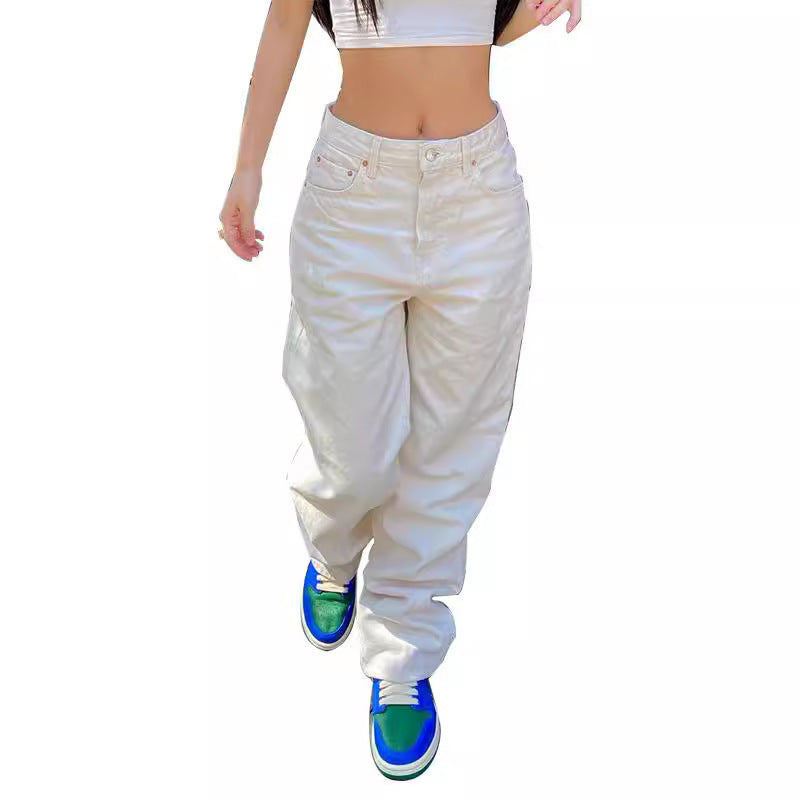 Damen lockere Baumwollhose R&B