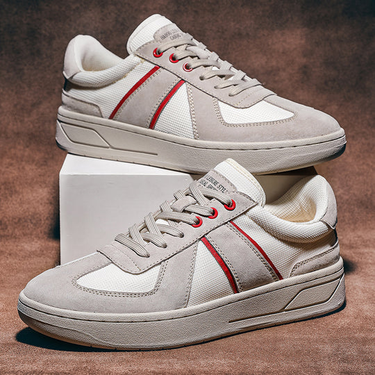 Herren sportliche Freizeit-Sneaker mit atmungsaktivem Obermaterial und dämpfender Sohle R&B