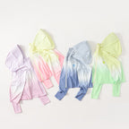 Damen nan leichte UV-Schutz Kapuzenjacke aus Funktionsstretch mit durchgehendem Reißverschluss und Raglanärmeln R&B