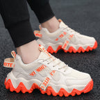Damen Chunky Sneakers mit atmungsaktivem Obermaterial und rutschfester Laufsohle